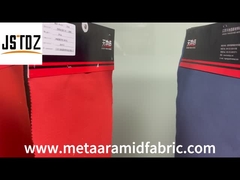 Meta aramid orange ripstop fabric