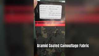 Aramid Coated Camouflage Fabric