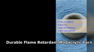 Premium Modacrylic Yarn Durable Flame Retardant Fiber