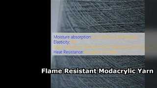 Premium Flame Resistant Modacrylic Yarn for Textiles