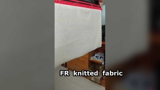 FR  knitted  fabric
weight  215gsm
composition  ：70%modacrylic 30%FR viscose   brushed 