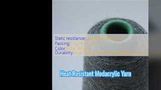 Premium Heat Resistant Modacrylic Yarn for Textiles