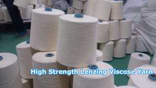 Premium Lenzing Viscose Yarn High Strength Textile Solution