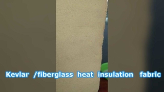 Kevlar  /fiberglass  heat  insulation   fabric