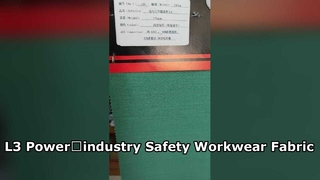 L3 Power‑industry Workwear Fabric 170gsm 150cm,Meta‑Aramid Modacrylic Lyocell Conductive Fiber,Moist