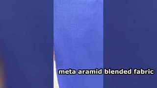 `Nomex IIIA Type 93/5/2 Meta Aramid Fabric 160gsm Bright Blue FR Anti-static Fabric for Oil Gas Summ