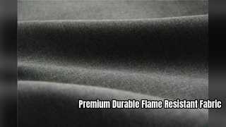 Premium Black Lenzing Viscose Fabric Durable and Breathable