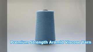 High Strength Lenzing Viscose Aramid Blend Yarn