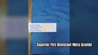 Meta Aramid Fabric High Performance Fire Resistant Material