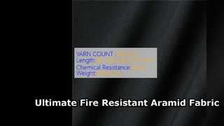 High Strength Meta Aramid Cloth for Fire Resistant Gear