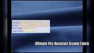 High Performance Aramid Fiber Cloth Fire Resistant Fabric