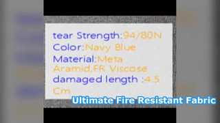 Premium Fire Resistant Aramid Fabric for Safety Gear