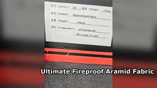 Premium Aramid Fiber Cloth Heat Resistant Fabric