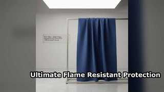 100 Percent Meta Aramid Fabric Flame Resistant Protection