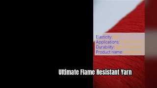 Premium Flame Resistant Modacrylic Yarn for Textiles