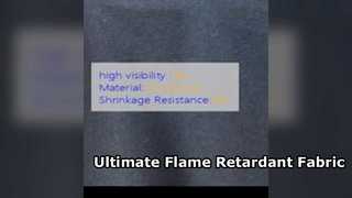 Flame Retardant Modacrylic Fabric Ultimate Safety Textile