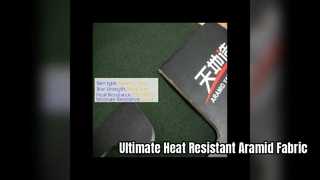High Heat Resistant Aramid Fiber Cloth for Industrial Safety