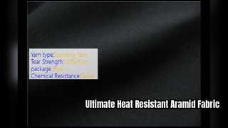 High Performance Aramid Fiber Cloth Heat Resistant Fabric