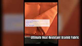 High Performance Aramid Fiber Cloth Heat Resistant Fabric