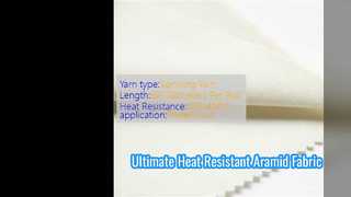 High Strength Aramid Fiber Cloth Heat Resistant Fabric