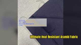 High Strength Aramid Fiber Cloth Heat Resistant Fabric