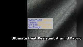 High Performance Aramid Fiber Cloth Heat Resistant Fabric