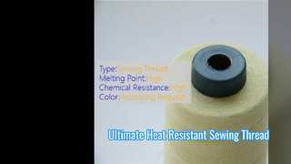 High Strength Fire Resistant Sewing Thread for Safety Gear
