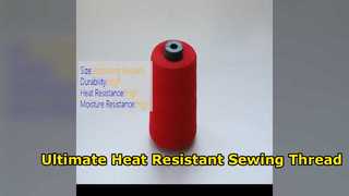 High Strength Para Aramid Sewing Thread for Extreme Heat