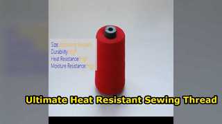 Para Aramid Sewing Thread Heat Resistant Industrial Strength