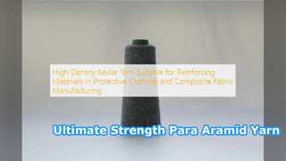 High Strength Para Aramid Yarn for Protective Gear