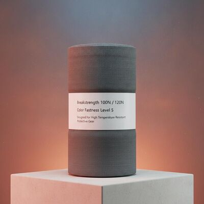 Breakstrength 1000N 1200N Meta Aramid Fabric Color Fastness Level 5 Designed for High Temperature Resistant Protective Gear