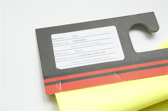 Highly Visual Stain Resistance Modacrylic Fabric Flame Retardant Anti Static Soft