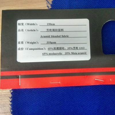 Low Shrinkage Viscose And Aramid Fabric In Various Colors