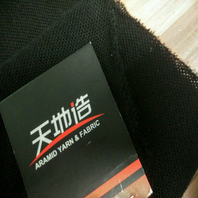 Good Moisture Resistance Blue Aramid Fiber Cloth Made with Spinning Yarn Providing Superior Strength and Heat Resistance