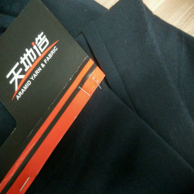 Good Moisture Resistance Blue Aramid Fiber Cloth Made with Spinning Yarn Providing Superior Strength and Heat Resistance