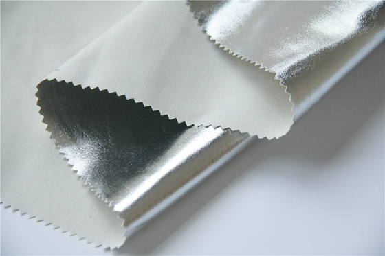 Heat Resistance 260 Degree Yellow Anti Cut Para Aramid Fabric Aluminum Coating