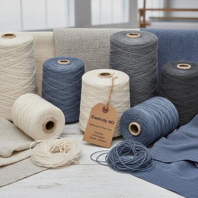 Elasticity NO Modacrylic Fiber Yarn Made for Woven and Knitting Fabric Ensuring Durable Comfortable Textile Solutions