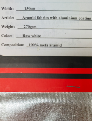 Woven Twill Heat Resistant Material Thickness 025MM Suitable For High Temperature Protective Gear And Thermal Insulation