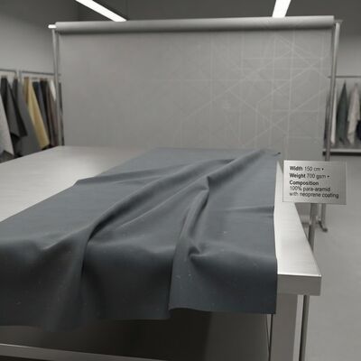 para aramid  fabric  with Neoporene coating fabric