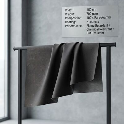 para aramid  fabric  with Neoporene coating fabric