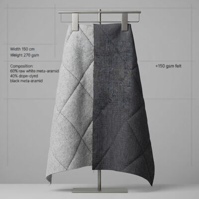 aramid  felt  fabric