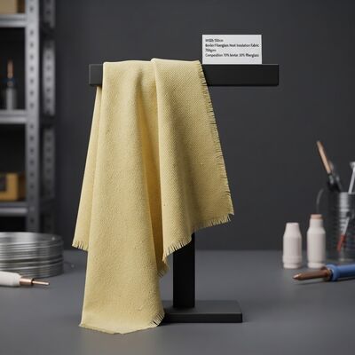Kevlar Fiberglass Heat Insulation Fabric with High Temperature Resistance, Flame Retardant, and Tear Resistance