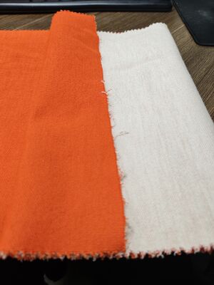 100% Meta-Aramid Double-side Knitted Fabric 400gsm Flame Retardant for Thermal Protection