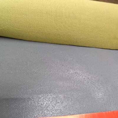 470gsm Para Aramid FR Silicone Coated Fabric with Flame Retardant and High Temperature Resistance