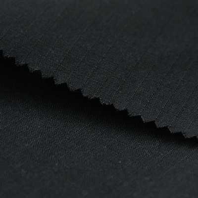 Swat Outfit Meta Aramid Fabric 200gsm Dope Dyed Navy Blue Rip Stop Style