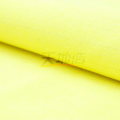 280gsm Modacrylic Fabric Fluorescrnt Yellow Ne24/2 En11612