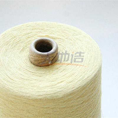 100% Para Aramid Yarn Raw Yellow Ne20/2