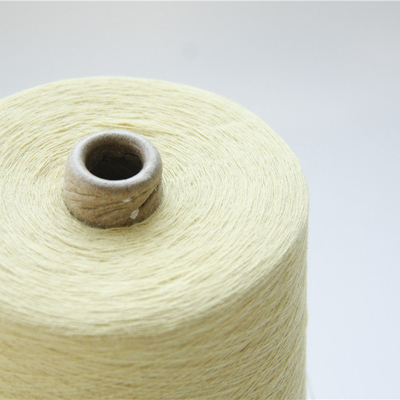 FR Para Aramid Sewing Thread Yarn Raw Yellow Ne30/2 For Fabric Weaving