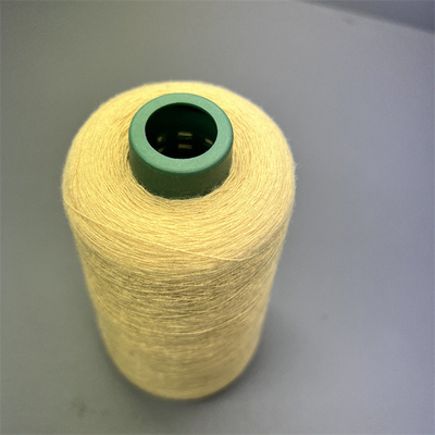 60TEX Para Aramid Yarn Yellow For Gloves Or Fabrics NE 20/2