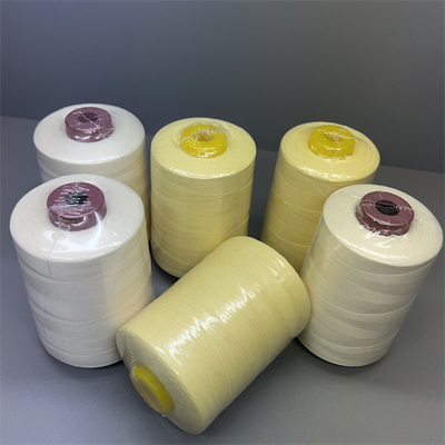 90TEX Para Aramid Raw Yellow Sewing Thread For Sewing Ne20/3